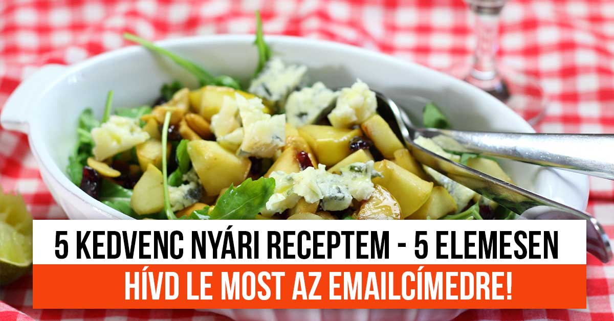 Töltsd le az 5 tippemet a jó emésztésért!